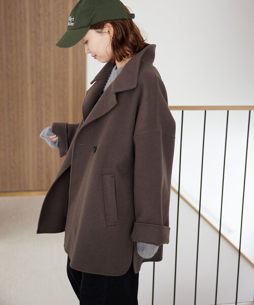 SLOBE IENA（スローブイエナ）の「《追加》souple woolダブルフェイス