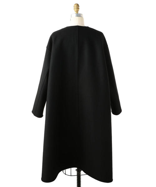 Drawer（ドゥロワー）の「Drawer ウールメルトンリバーノーカラー