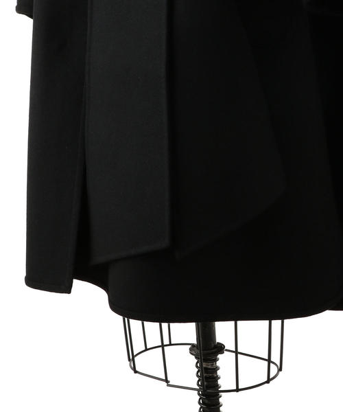 Drawer（ドゥロワー）の「Drawer ウールメルトンリバーノーカラー