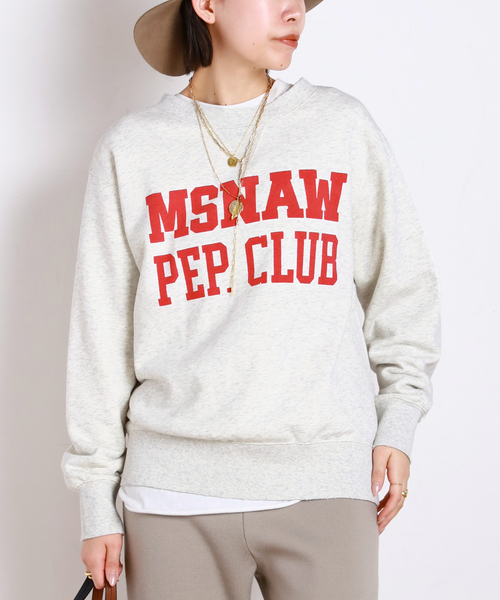 athletic wear MASON】別注college sweat（スウェット）｜AP STUDIO