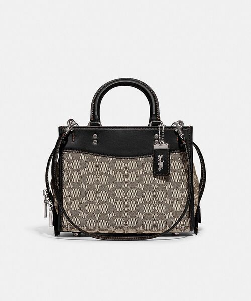 COACH（コーチ）の「ローグ 25・シグネチャー テキスタイル ジャカード