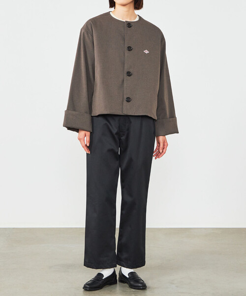 DANTON | 中綿ノーカラージャケット WOMEN（ノーカラージャケット