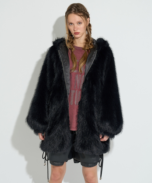 くまもんさん専用 ANNA SUI ネイビー Aラインコート くまもんさん専用