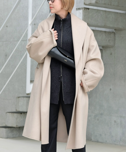 AP STUDIO（エーピーストゥディオ）の「DF shawl collar Coat（その他