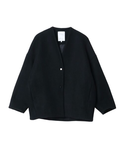 ELENDEEK（エレンディーク）の「フォルムショートウールコート（ノー