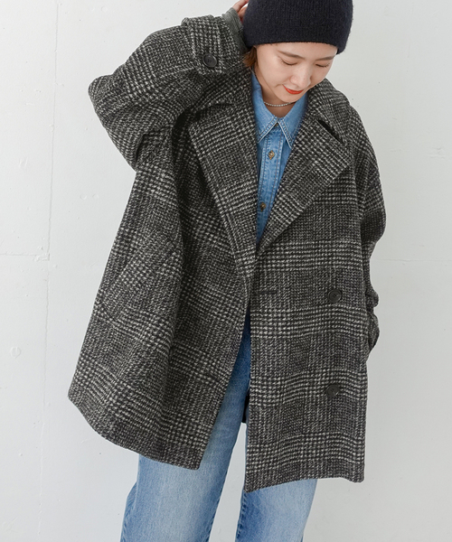 Spick & Span（スピックアンドスパン）の「Wスライバーチェックハーフ