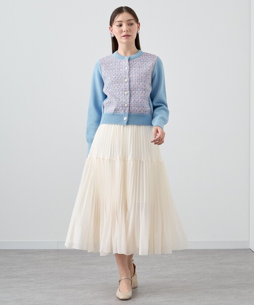 ANAYI（アナイ）の「【セットアップ対応商品】フィルムラメツイード