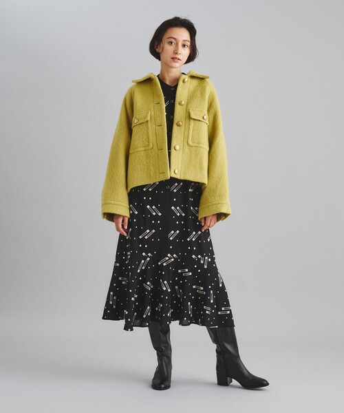 Diagram（ダイアグラム）の「モヘヤシャギーオーバージャケット