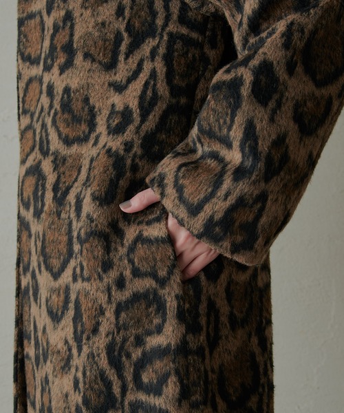 LOUNGEDRESS（ラウンジドレス）の「レオパードスタンドコート（その他