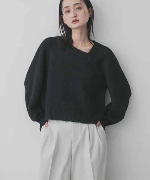 セール】アシメネックニット（ニット/セーター）｜SENSE OF PLACE by