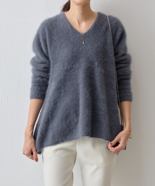 BEARDSLEY（ビアズリー）の「ファーニットフレアプルオーバー（ニット