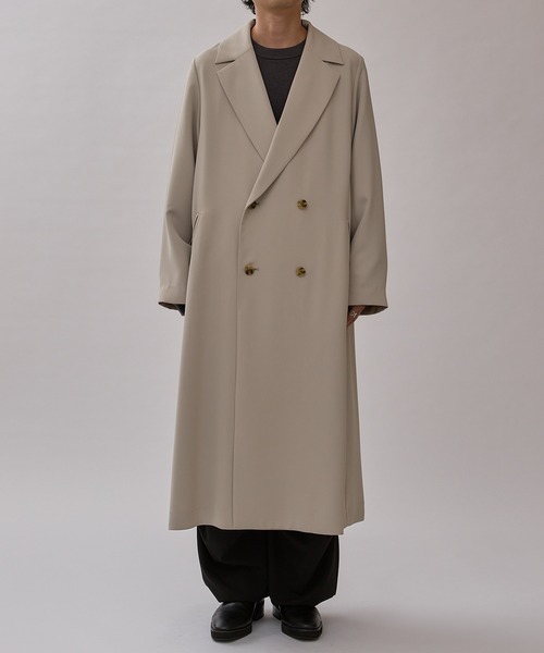 セール】BASIC ロングトレンチコート（トレンチコート）｜Lui's