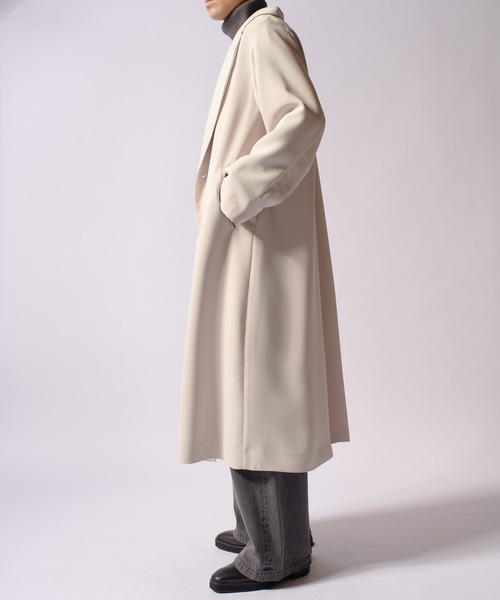 セール】BASIC ロングトレンチコート（トレンチコート）｜Lui's