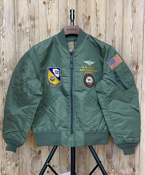 AVIREX（アヴィレックス）の「L-2 BLUE ANGELS F-14 MA1（MA-1）」 - WEAR