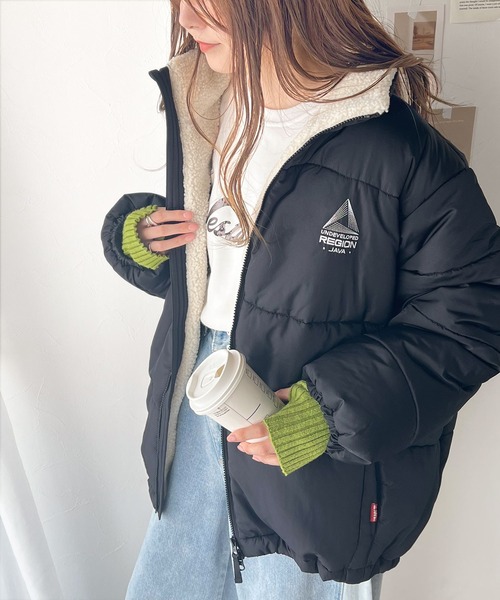 セール】《Javaジャバコラボ》ふわり軽い着心地。マウンテン刺繍ダブル