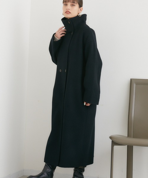 CLOCHE（クロシェ）の「cloche スタンドカラーコート（その他アウター