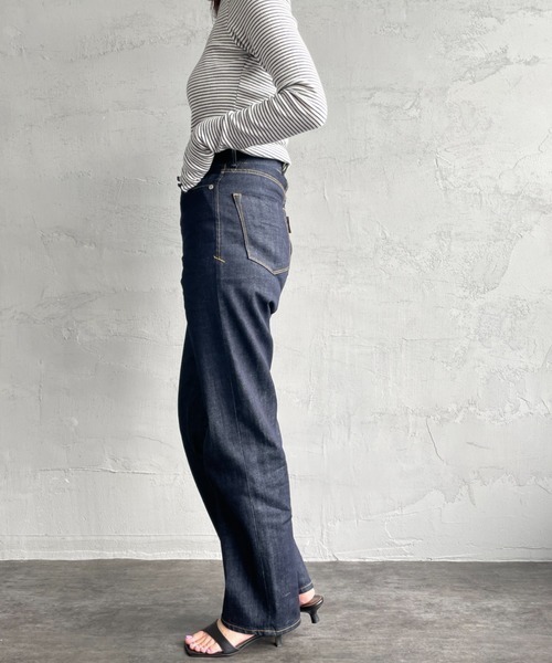 YANUK（ヤヌーク）の「[YANUK/ヤヌーク] LEA ハイウエストボーイズ