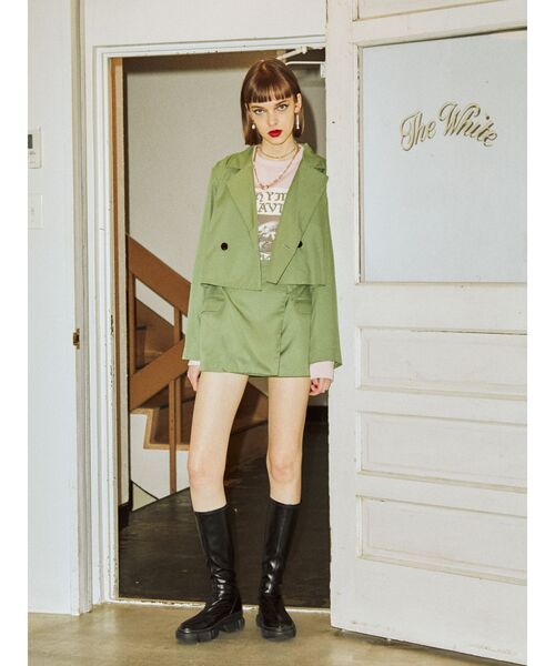 jouetie（ジュエティ）の「ジャケットライクセットアップ