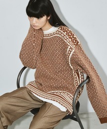 TODAYFUL（トゥデイフル）の「ノルディックオーバーニット（ニット