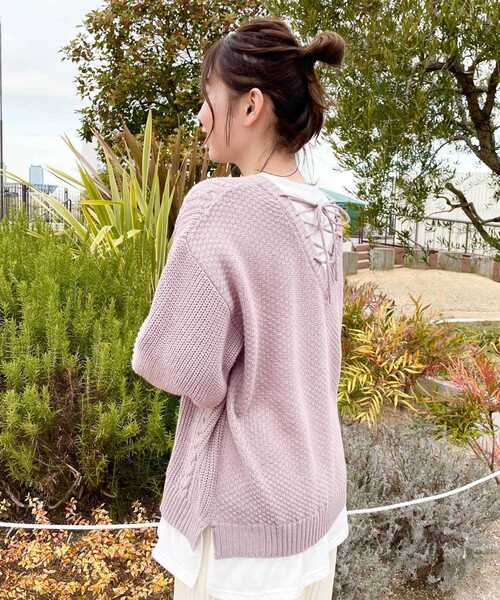 SHOO・LA・RUE（シューラルー）の「◇バックレースアップ レイヤード風