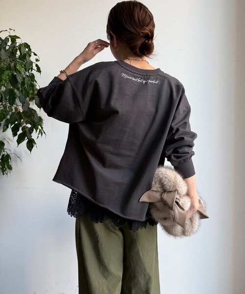 新色追加】スカラレースキャミ（シャツ/ブラウス）｜DouDou（ドゥドゥ