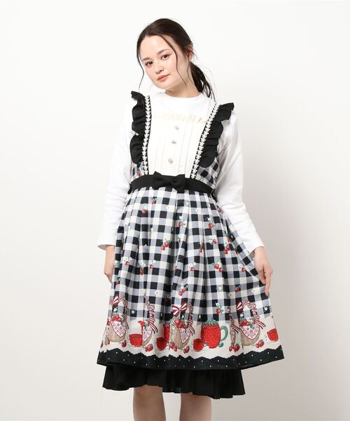 axes femme（アクシーズファム）の「ベリーズピクニックジャンスカ