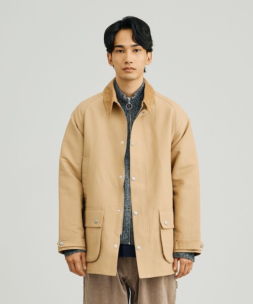 UNISEX】ポリエステルサージ ハンティングジャケット（カバーオール