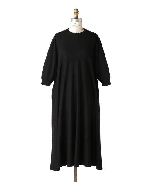 Drawer（ドゥロワー）の「Drawer 18Gギャザースリーブニットワンピース