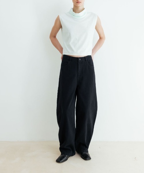 Studio Doe（スタジオドー）の「Studio Doe Washed Denim Meniscus