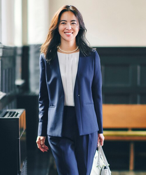 OPAQUE.CLIP（オペークドットクリップ）の「◇CARREMANノーカラーV