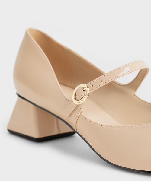 テーパード スクエアトゥメリージェーン（パンプス）｜CHARLES & KEITH