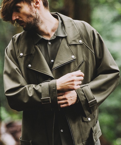 mj9031-BIGﾀﾞﾌﾞﾙﾗｲﾀﾞｰｽｺｰﾄ（ライダースジャケット）｜NO ID