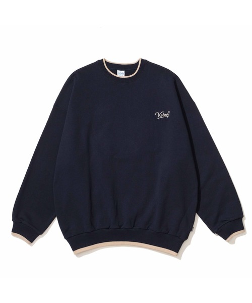 KEBOZ（ケボズ）の「CORDUROY BB LOGO SWEAT CREWNECK（スウェット