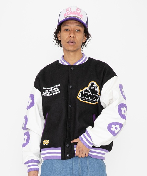 XLARGE（エクストララージ）の「XLARGE×VANDY THE PINK VARSITY JACKET