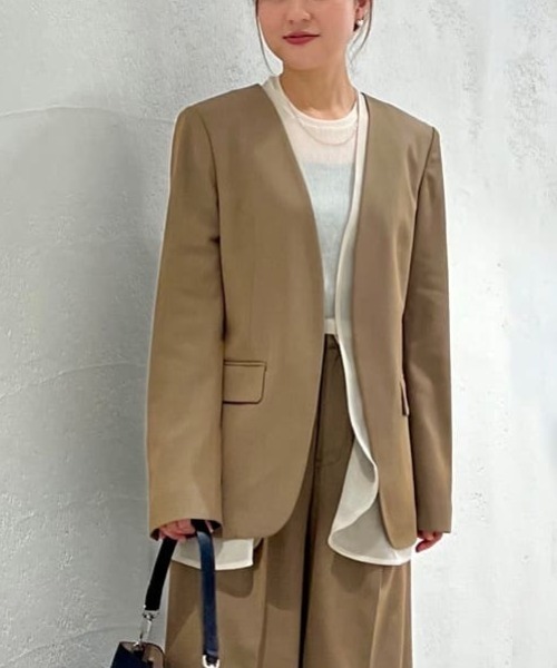 JILL STUART（ジルスチュアート）の「◇シアーミックスジャケット