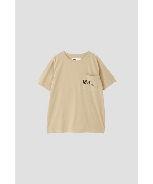 PRINTED COTTON JERSEY（Tシャツ/カットソー）｜MHL.（エムエイチエル
