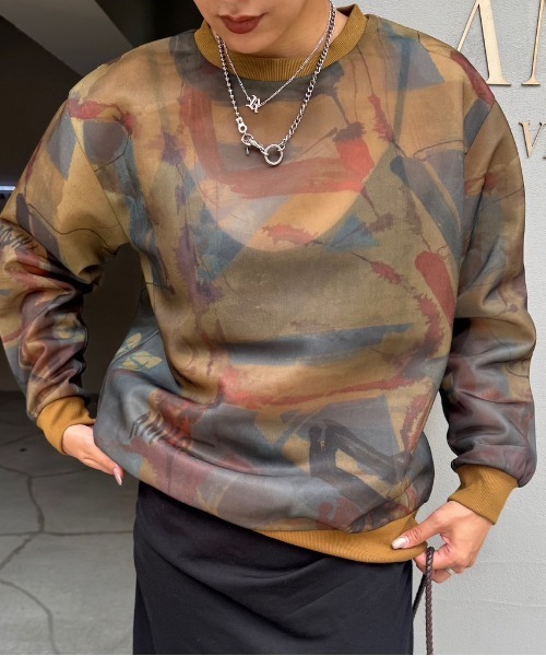 セール】AARON NUANCE ART TOP（Tシャツ/カットソー）｜Ameri（アメリ