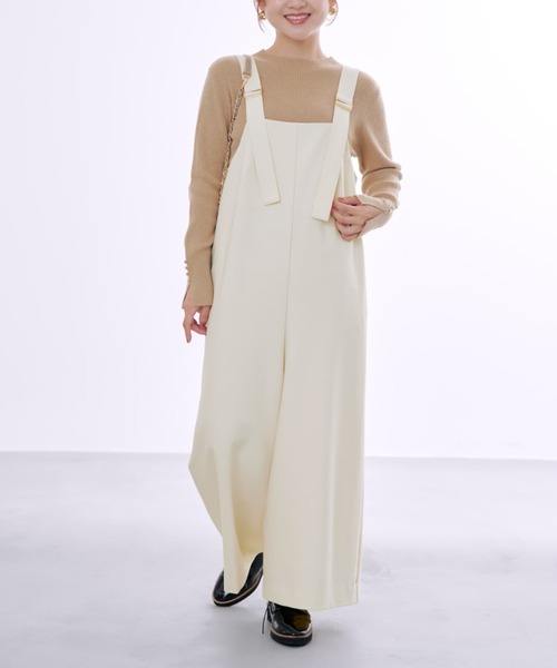 ゴールドバックルサスペンダーオールインワン 【低身長・小柄女性