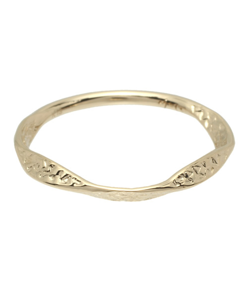 agete（アガット）の「K18ピンキーリング（10153111022）（リング