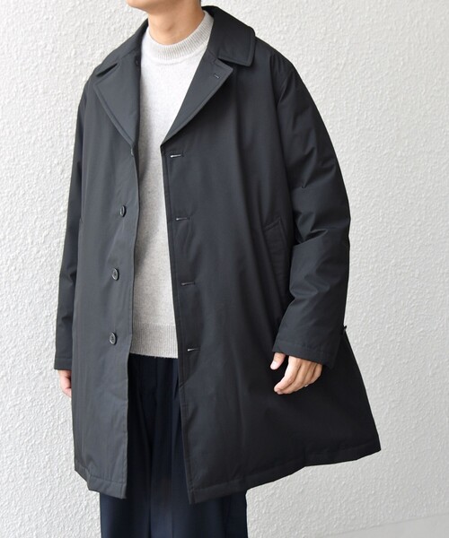 セール】SHIPS any:〈撥水/防風等〉多機能 ダウン クラシカル ミドル