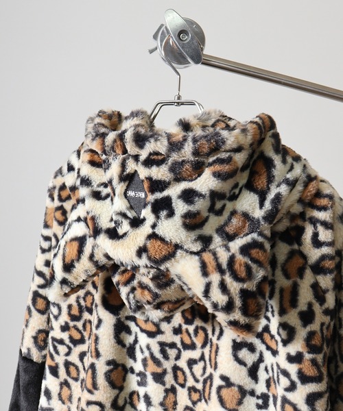 Eco Fur Cat Ear Blouson Hoodie / エコファー猫耳ファーブルゾン