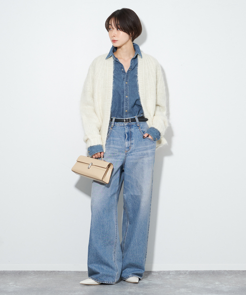 plage（プラージュ）の「【R'IAM】WIDE デニム（デニムパンツ）」 - WEAR