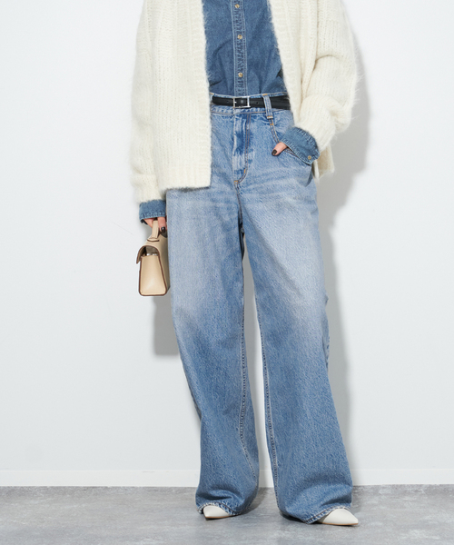 plage（プラージュ）の「【R'IAM】WIDE デニム（デニムパンツ）」 - WEAR