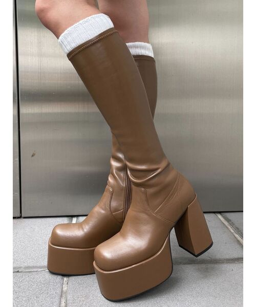 バルキープランプフィットブーツ（ブーツ）｜EMODA（エモダ）の