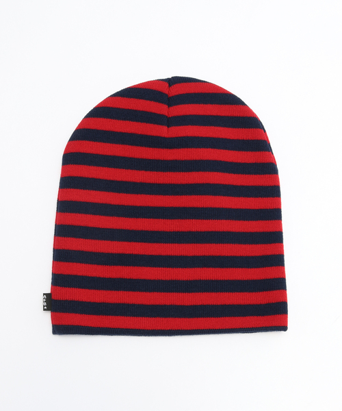 AFB / エーエフビー BORDER LONG BEANIE（ニットキャップ/ビーニー