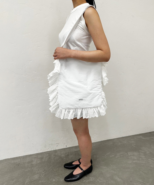 EDIT. FOR LULU（エディットフォールル）の「レース フリルバッグ