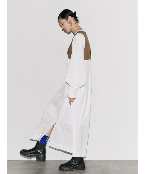 UN3D.（アンスリード）の「W TRIANGLE TUCK SH OP / ダブル