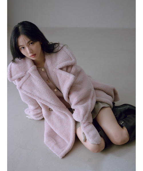 セール】フォックスウールニットジャケット（カーディガン/ボレロ