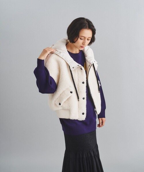 Diagram（ダイアグラム）の「ボアミックスブルゾン（ムートンコート