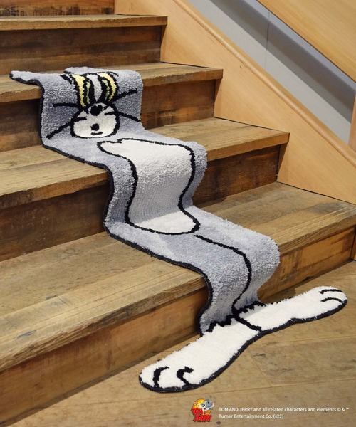 Tom＆Jerry（トムアンドジェリー）の「トムとジェリー 階段マット